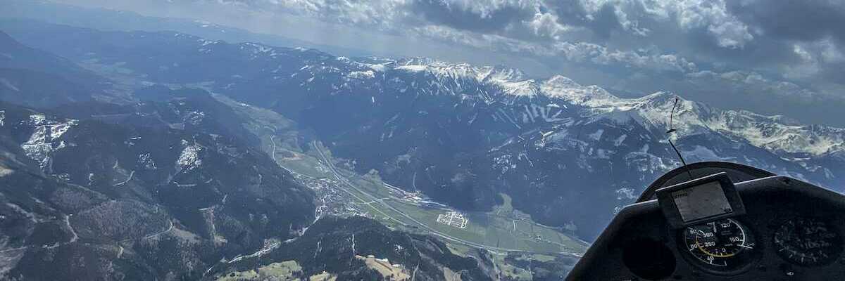 Flugwegposition um 10:19:56: Aufgenommen in der Nähe von Gemeinde Kalwang, 8775, Österreich in 2316 Meter